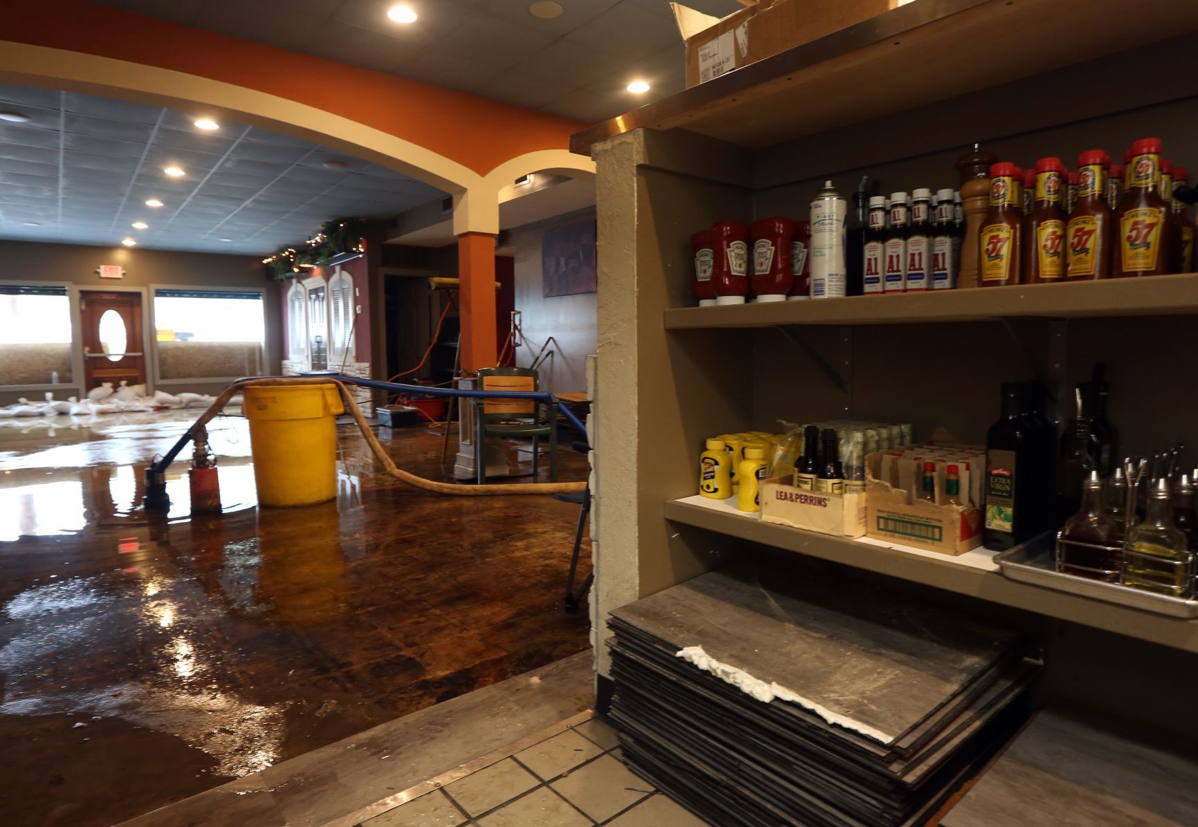 Flood waters rescinding quickly in Eureka